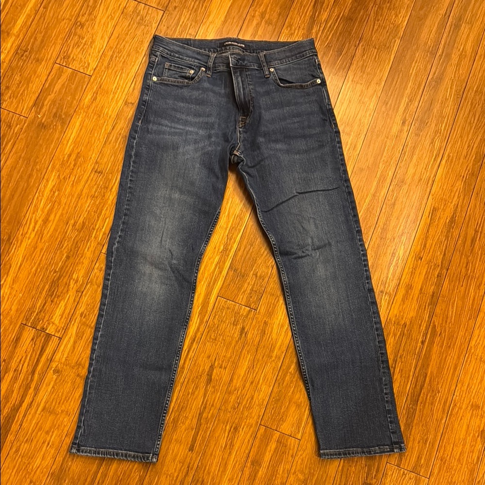 Calvin Klein Jeans Dark Blue Straight Fit (32W/32L)